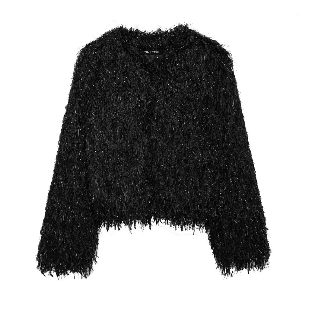 

Fashion Joker Women's Long Sleeve Mao Jacket Autumn Style D6185598