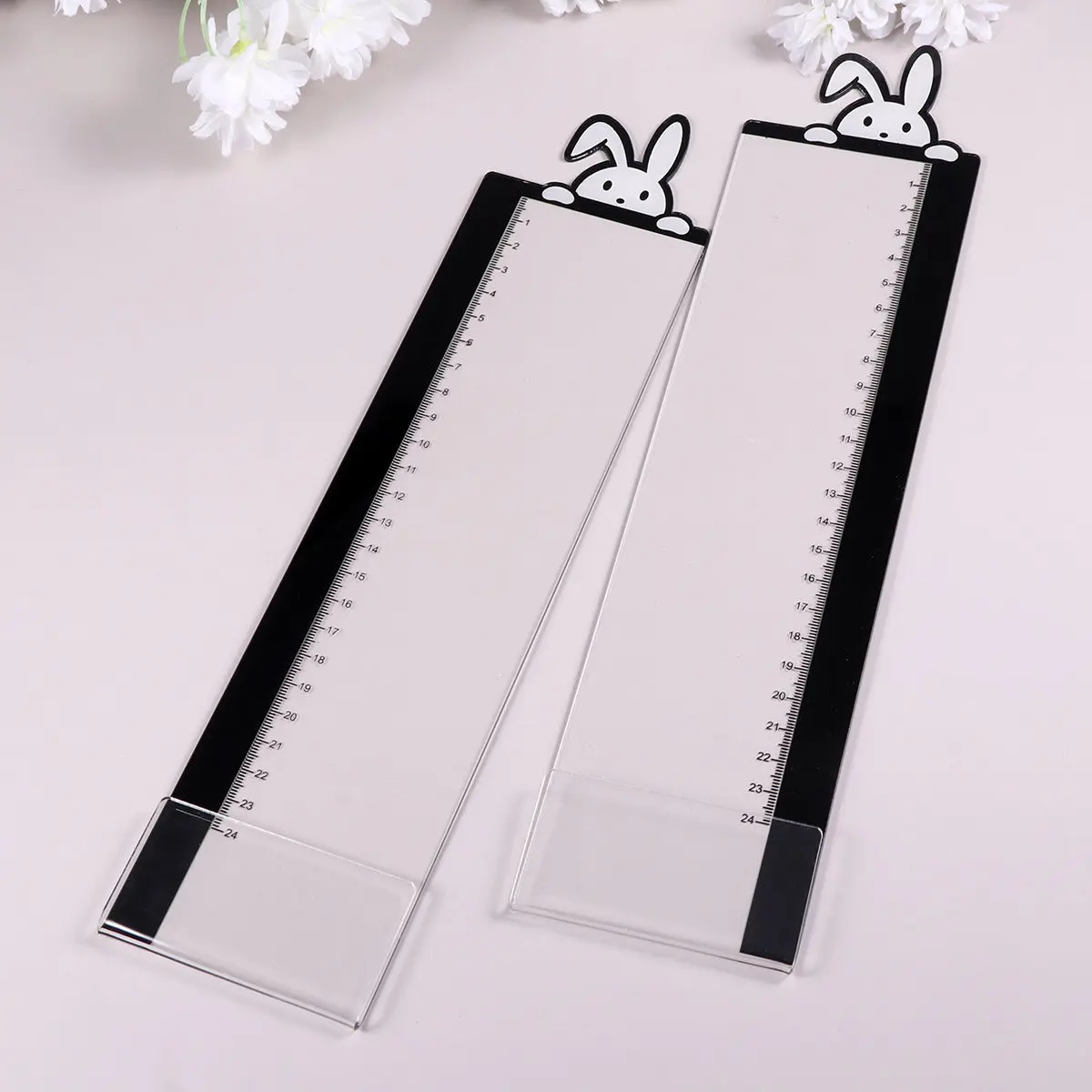 Acrylic Monitor Memo Board Screen Message Computer Holder Halloween Christmas Acrylic Message Board Acrylic Note Holder 2PCS