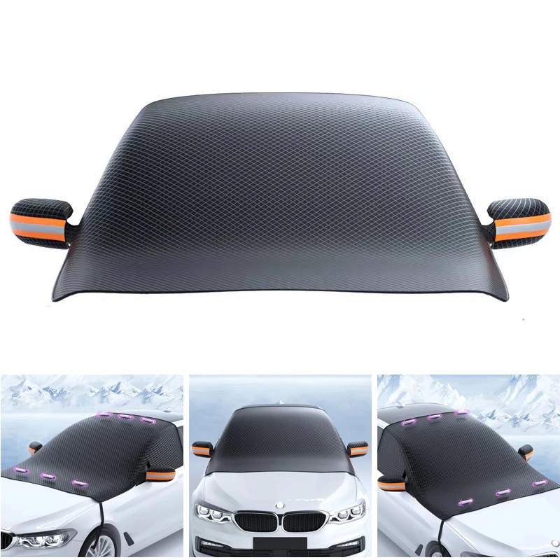 

Universal Car Windshield Cover Waterproof Sun Snow Cover For Car Front Window Screen Shade Dust Protector Anti Frost Ice Shield