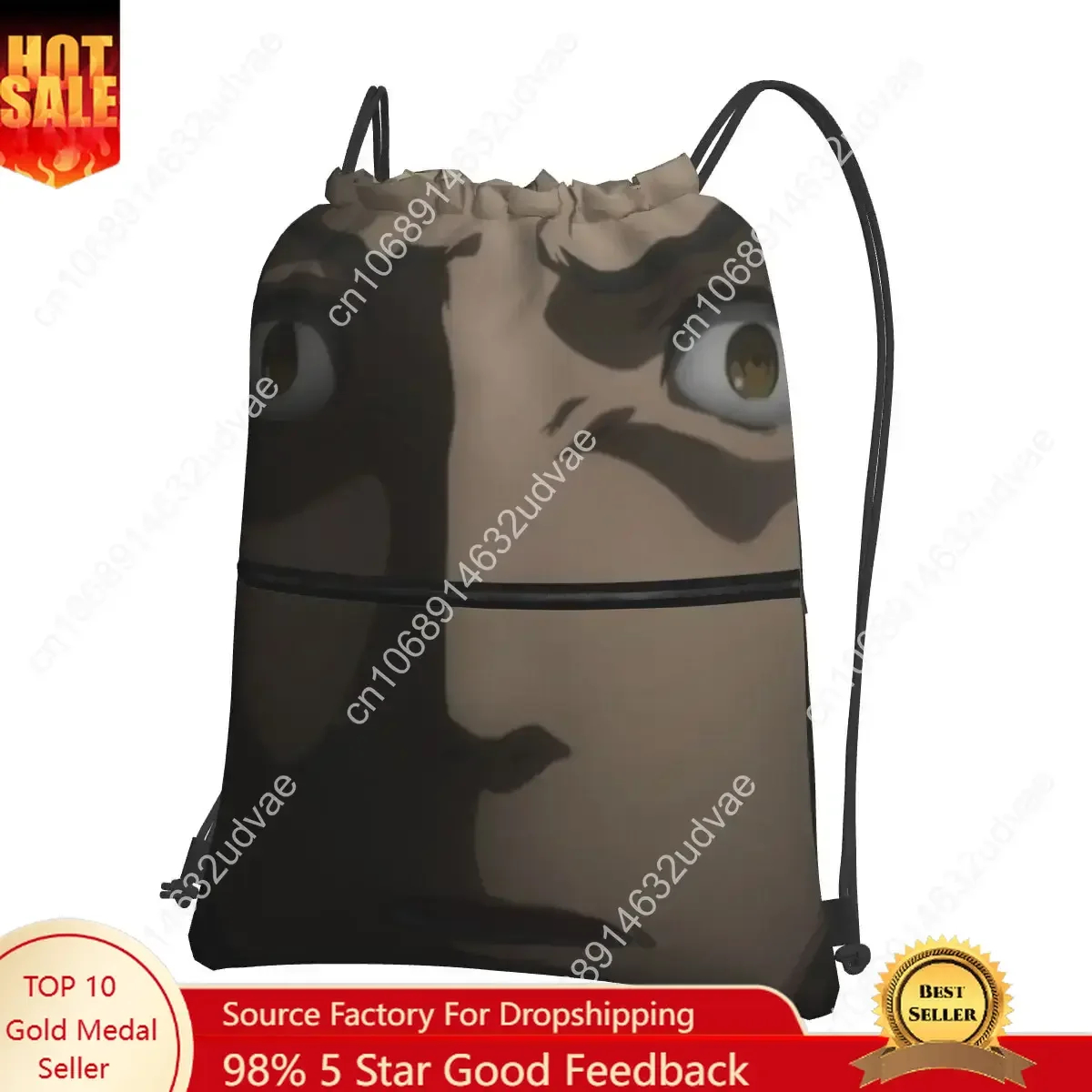 

Okabe Rintaro - Steins Gate Portable Backpacks Drawstring Bag Drawstring Bundle Pocket Shoes Bags For Travel Sport Man Woman