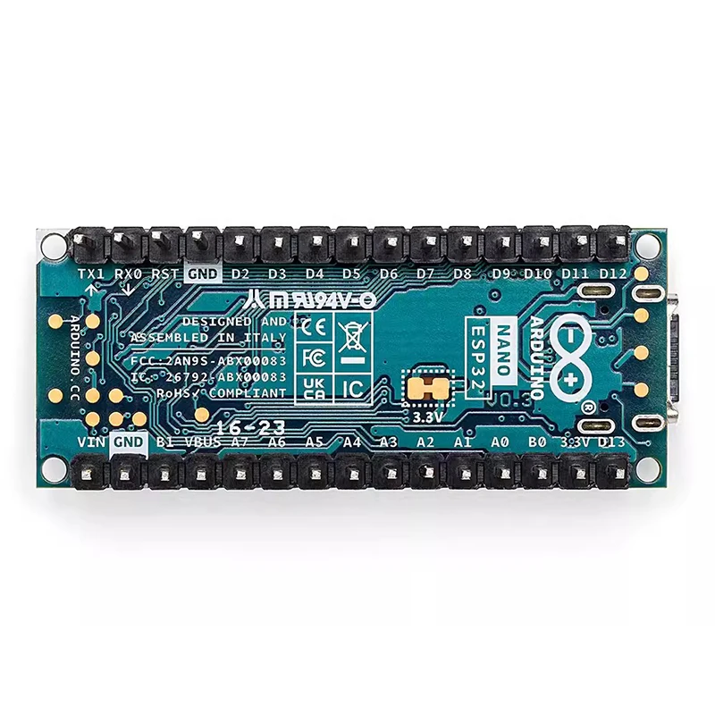 Spot Arduino Nano ESP32 with headers ABX00083 NORA-W106 ESP32-S3