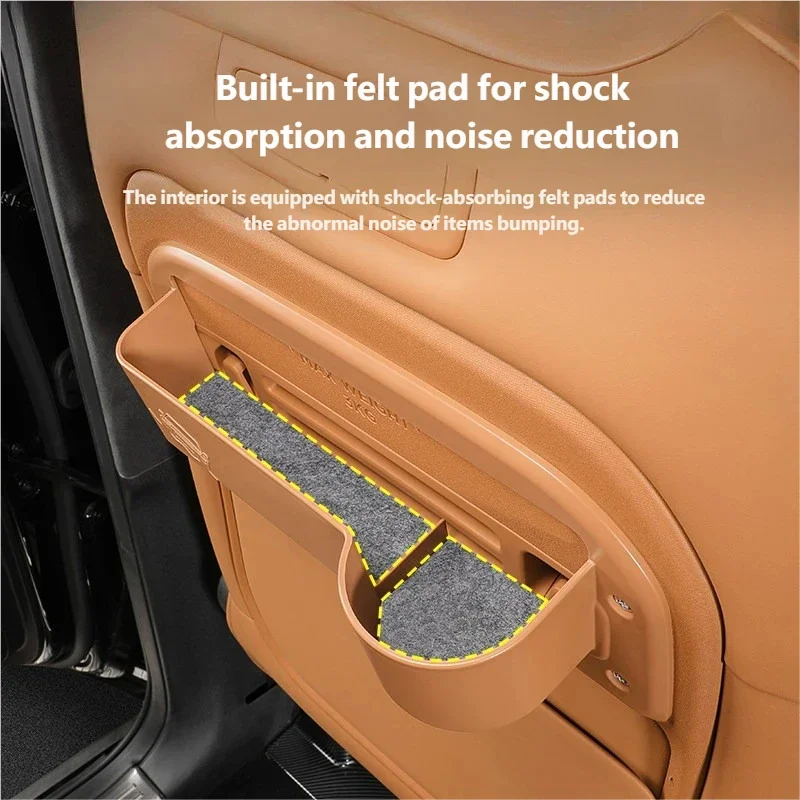 For Chery iCAR V27 2026 Seat Back Storage Box Multifunctional Cup & Phone Holder Organizer Car Interior Refit Accessories