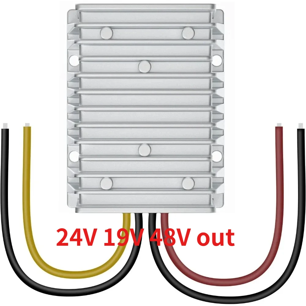 12V To 24V 5A 10A 20A Boost Converter 12V Step Up to 19V 5A Voltage Regulator 24V to 48V 5A Waterproof Converter For Golf Cart