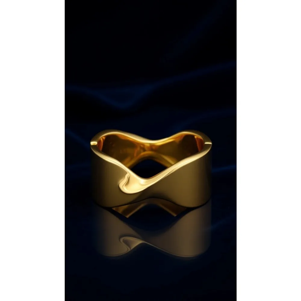 

Массивные золотые браслеты-манжеты с шарниром, широкие, нерегулярной формы, для женщин, минималистичные модные украшения, подарок