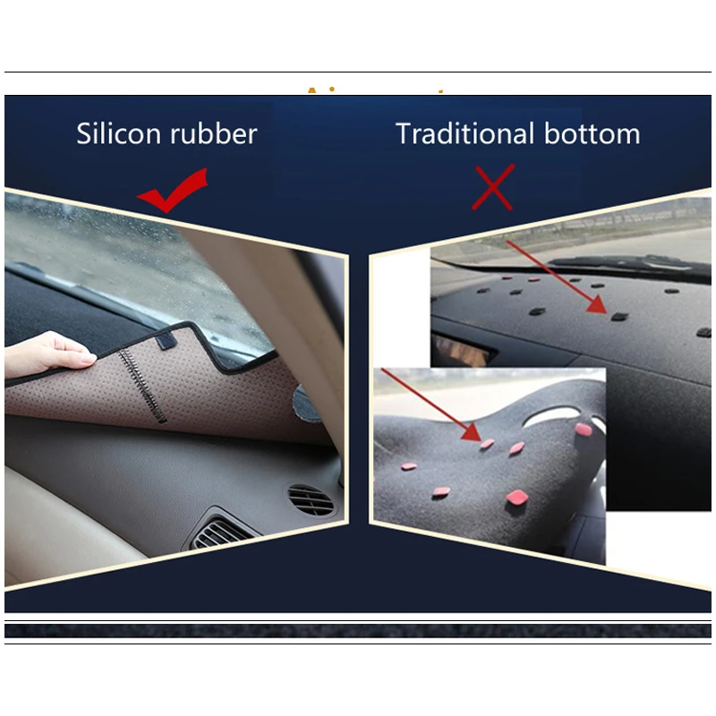 Dash Mat Carpet Cape For Toyota MARK X 2004 - 2009 Reiz 2005 - 2009 view 6