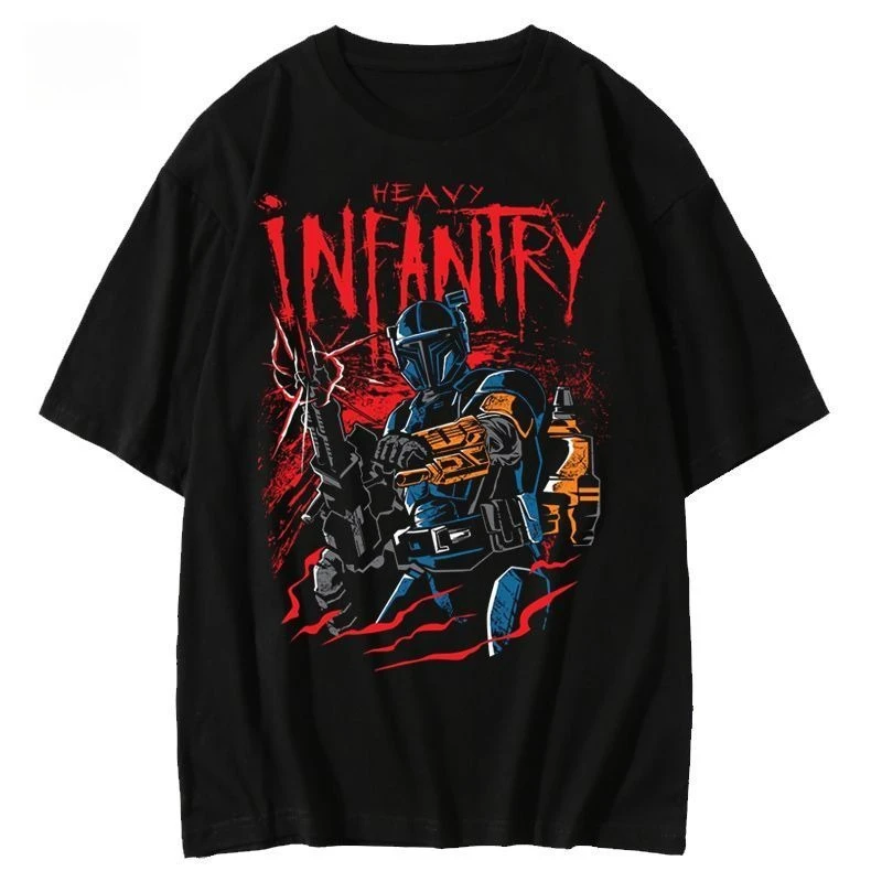 Metal Gear Solid Mech Snake Print Unisex T Shirt 2026 Summer Oversized Cotton Gaming Streetwear Tops Harajuku Graphic T Shirts - view 2