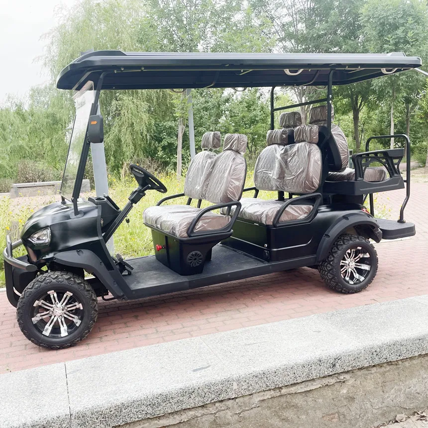 Golf Cart Electric 7500W High Power Conversion Motor  3 Rows 2 Rows 1 Row Club Car 6/4/2 Seater Electric Car Street Legal