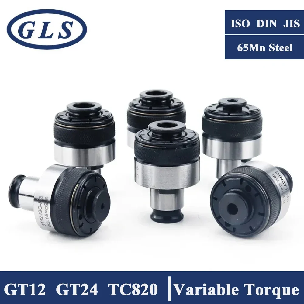 ISO/DIN/JIS Standard GT12 Tapping Collet Chuck M3/M4/M5/M6/M8/M10/M12/M14/M16 Pneumatic Machine Tool Holder Overload Protection