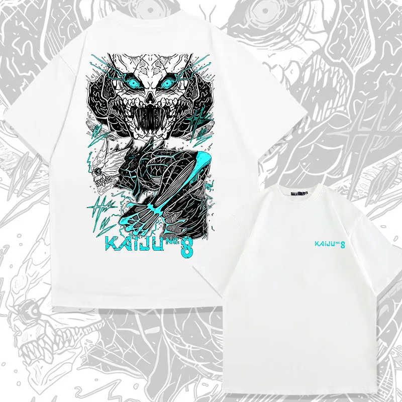 الكرتون الاتجاه الهيب هوب طباعة 100% القطن الرجال النساء تي شيرت الصيف الخريف اليومية الرياضة في الهواء الطلق عادية فضفاض الشارع قصيرة الأكمام #2