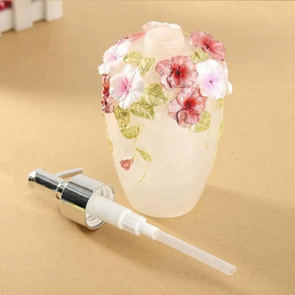 Portable Refillable Liquid Lotion Dispenser Leakproof Shampoo Container Hand Lotion Pump Bottle Resin Dispensing Bottles