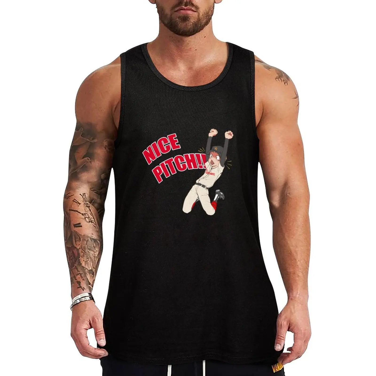 Mihashi Ren - NICE PITCH!! Tank Top Classic Fit Tank Tops Undershirt Everyday Wear