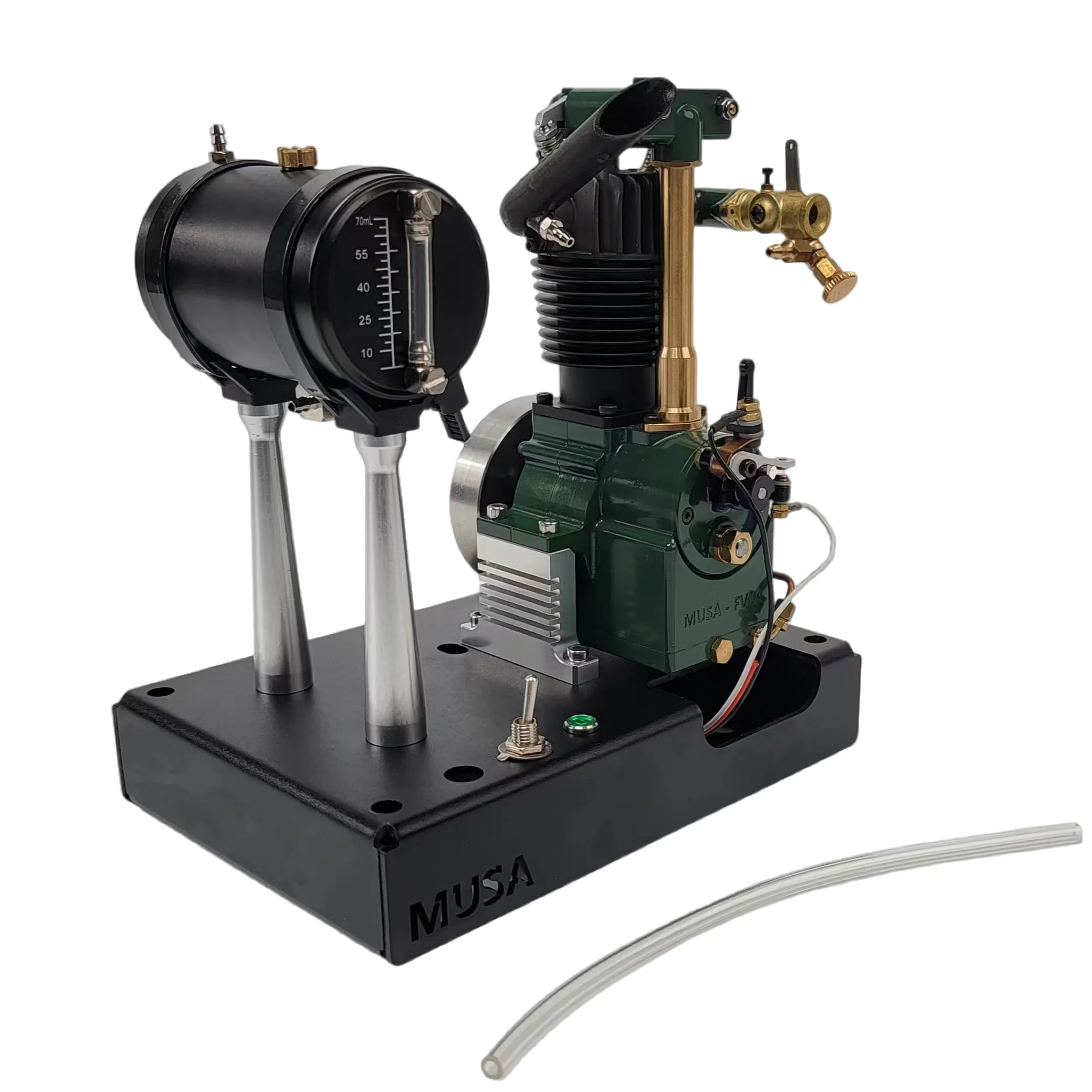 MUSA REDDOG FV1A Single Cylinder Four Stroke Red Dog Engine Model with Built in Oil Pump Independent Lubrication