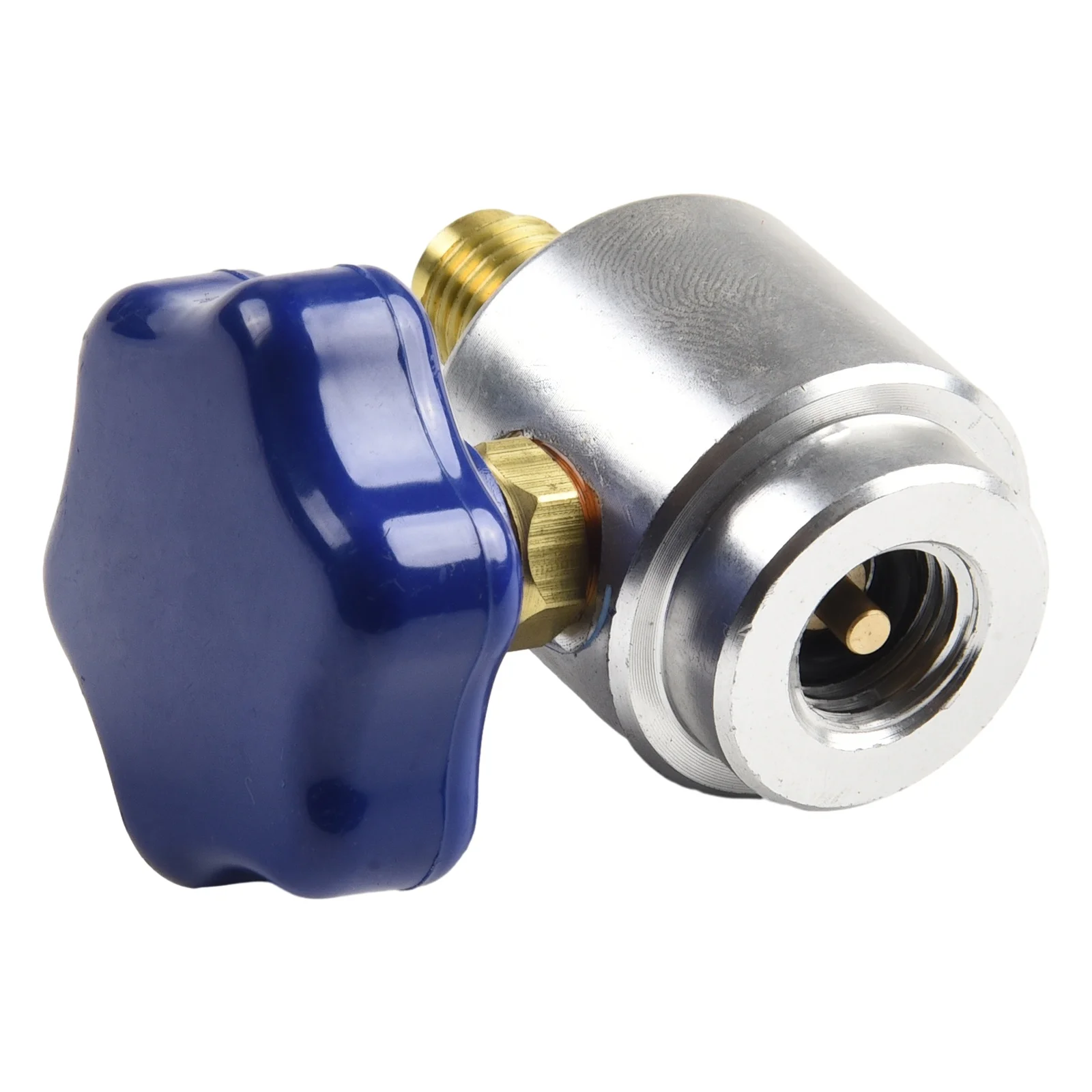 1 Set For R134A Bottle Opener Opening Valve Self Sealing For R134A Can Tap Valve Dispenser F A/C Charging Hose AD01 Convertor