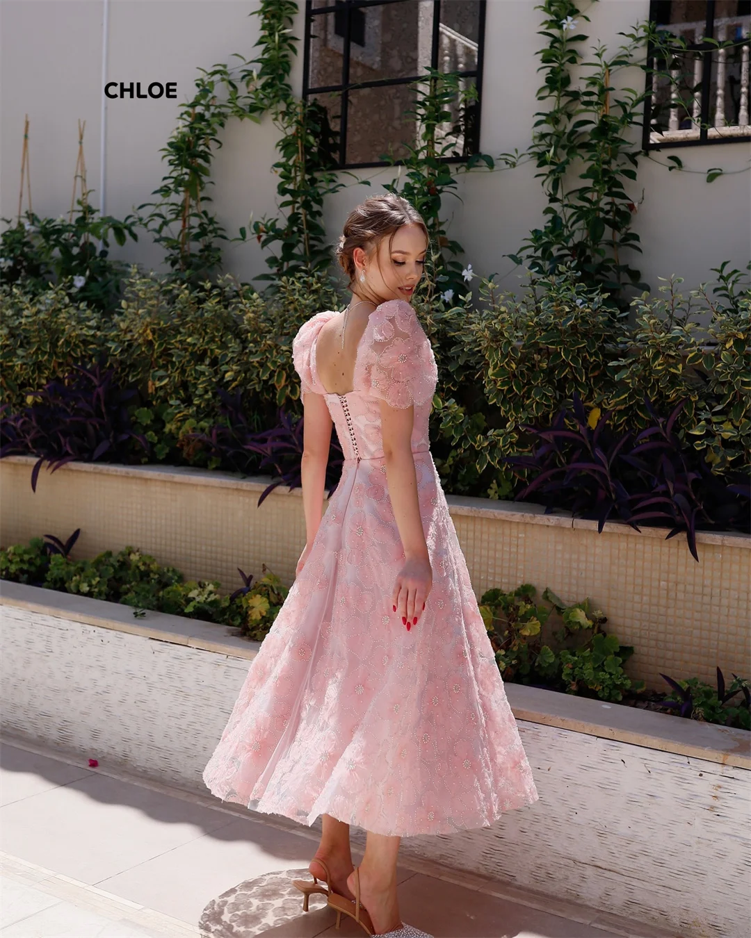 Linha uma elegante vestidos femininos para vestidos de festa de casamento para ocasiões especiais mangas curtas vestido de noite 2025 vestido de baile de luxo