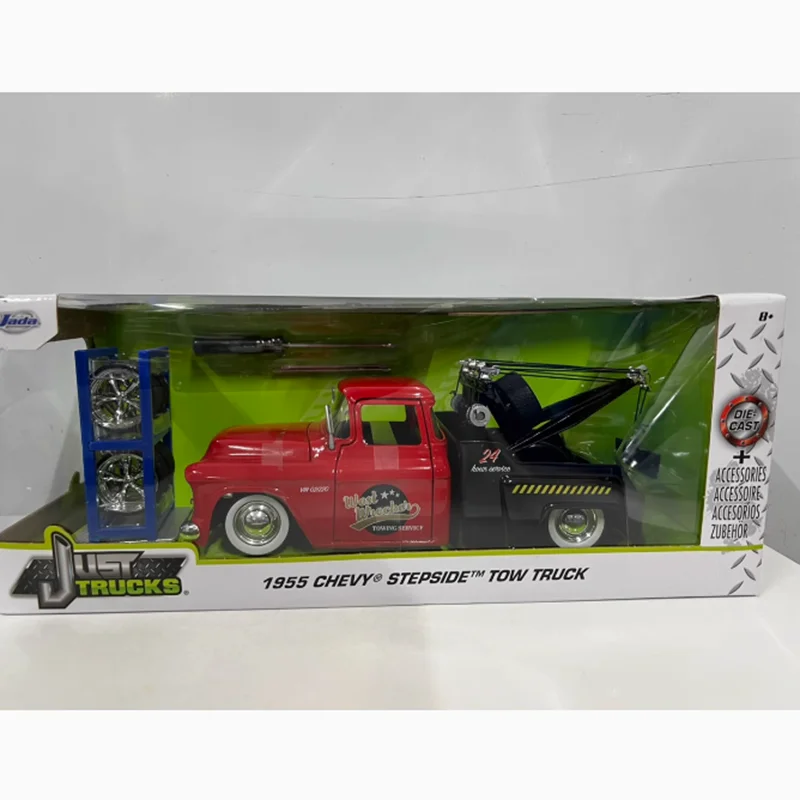 

Jada масштаб 1:24 пикап прицеп DIY колесо реплика из сплава игрушечный автомобиль модель классическая коллекция статическое украшение