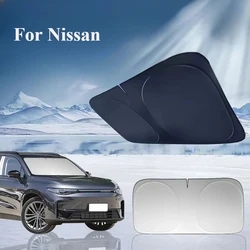 For Nissan Qashqai Juke J10 J11 X-Trail T32 T31 Kicks Tiida Pathfinder Note Car Windshield Sunshade Cover Sun Anti UV Protection