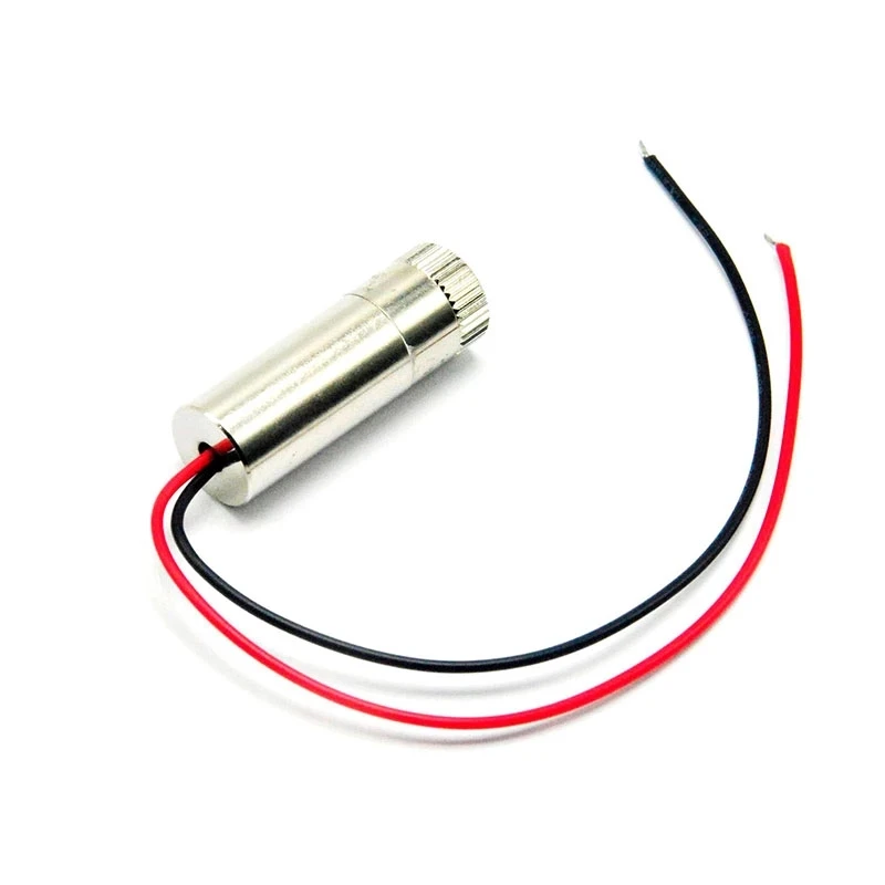 5pcs 50mW 650nm Red Laser Diode Module w Focus Dot 、LIne、Cross Collimator Lens DIY Head