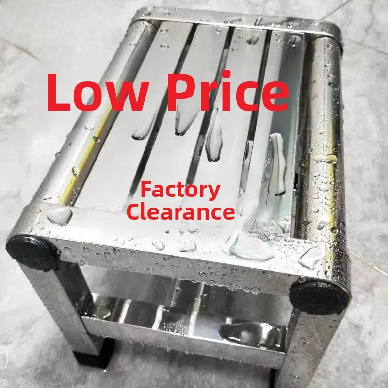 Anti-Low Steel Thickened Stool for Kitchen Bathroom Use Non-Rusting Home Furniture Leisure Low Stool Quality Luxury Type