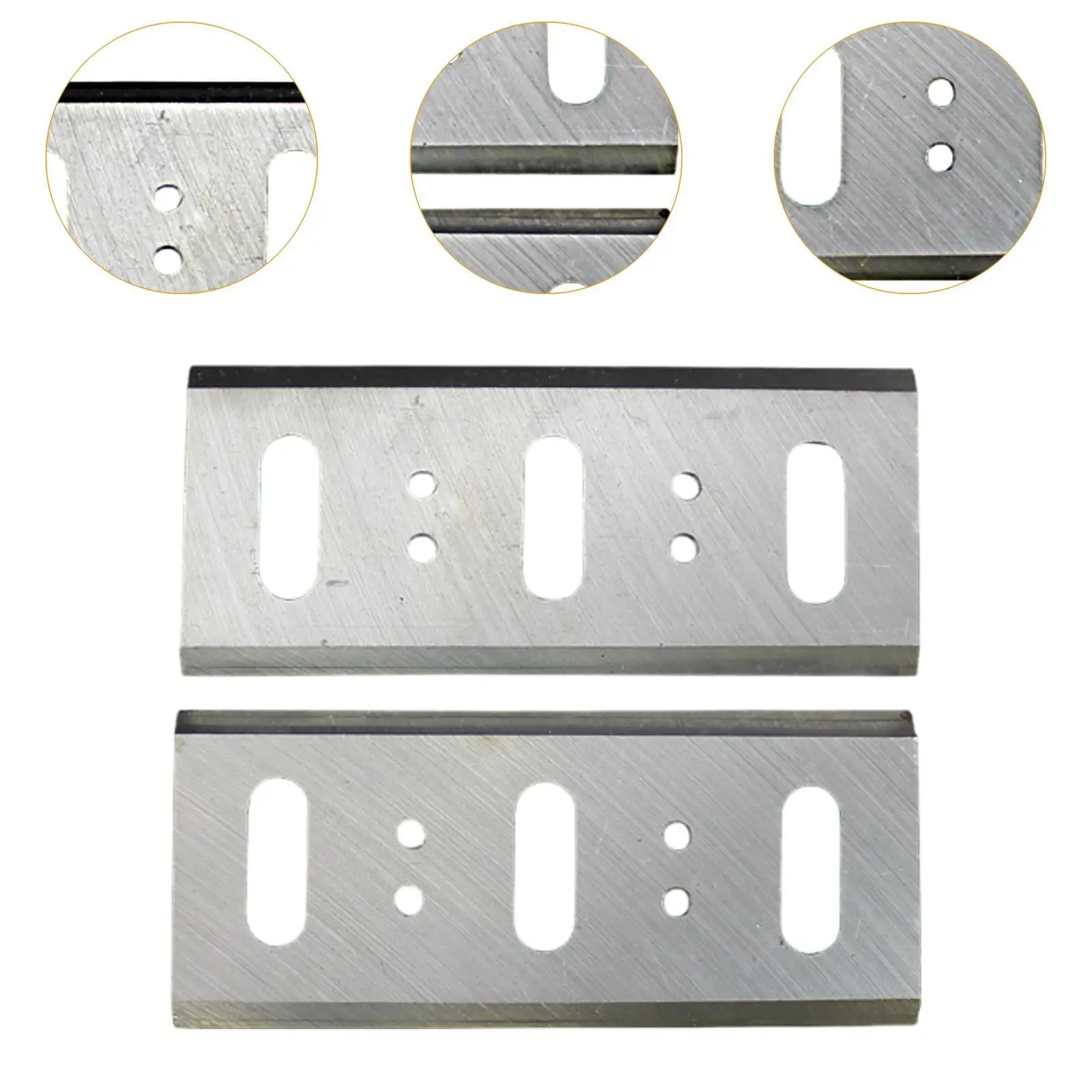 Lames de raboteuse électrique, 2 pièces, accessoires professionnels robustes haute Performance