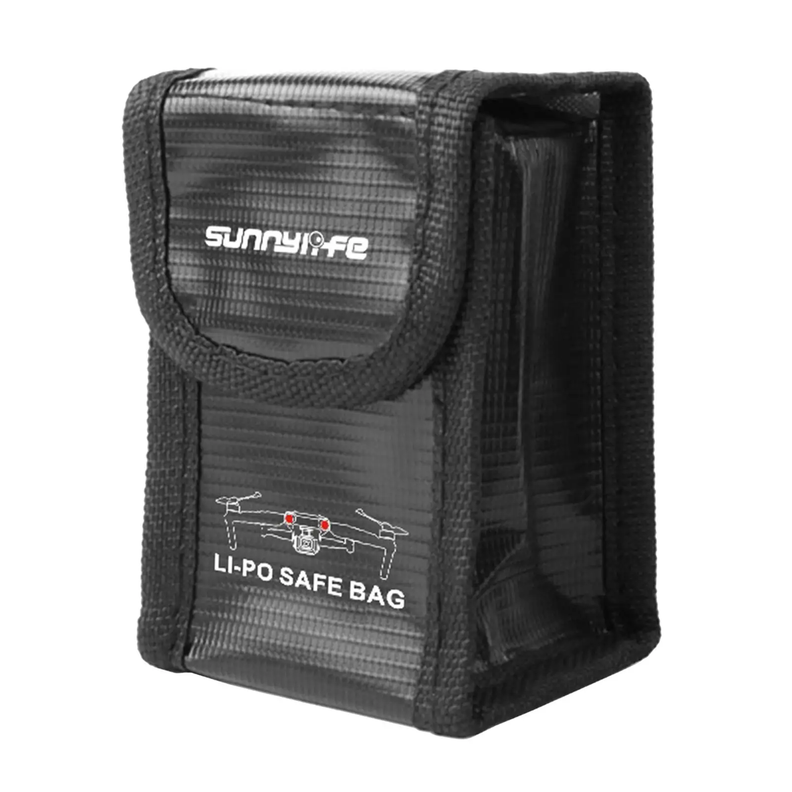 Fiberglas Lipo Batterie Schutzhülle Safe Tasche Tasche Feuerfest Explosionsgeschützt für DJI Mavic Air 2 Drone Travel