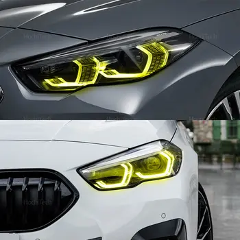 適用於BMW2系Gran Coupe F44 216i 218i 220i 228i M235i 216d 218d 220d 20-24款黃色日間行車燈頭燈LED天使眼板 10 最佳銷售 m235i - №2