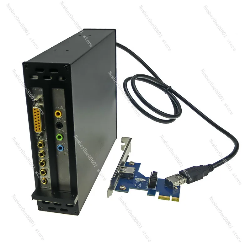 PCI-e To PCI Adapter Card, PCI Slot Expansion Adapter Box Converter, Suitable for Control Card