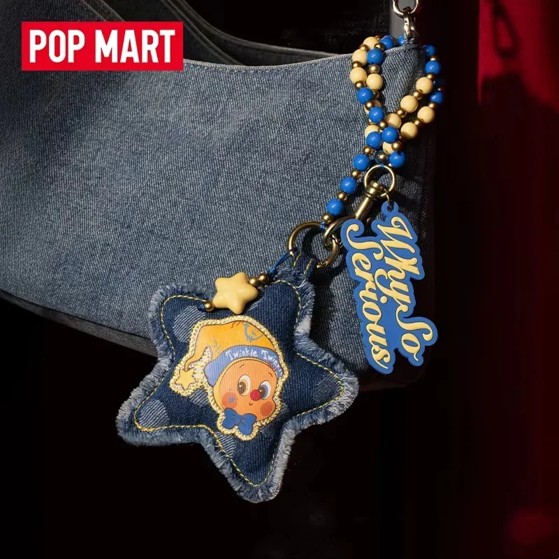 

POPMART WHY SO SERIOUS Series кулон слепая коробка-милая аниме-фигурка загадочная коробка настольный орнамент коллекционная кукла