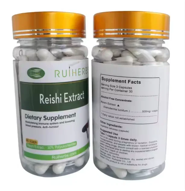 

Organic Reishi Mushroom Capsule & Softgels