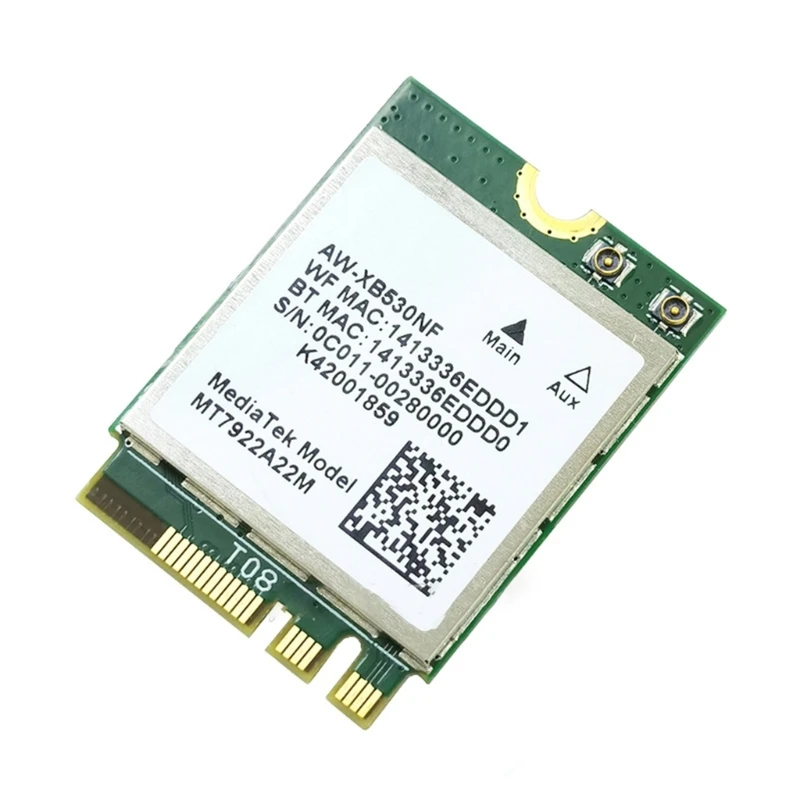 Wi-Fi 6e Mt7922 Rz616 AW-XB530NF Draadloze Wlan Kaart 802.11ax Wifi Bt5.2 Adapter 2023