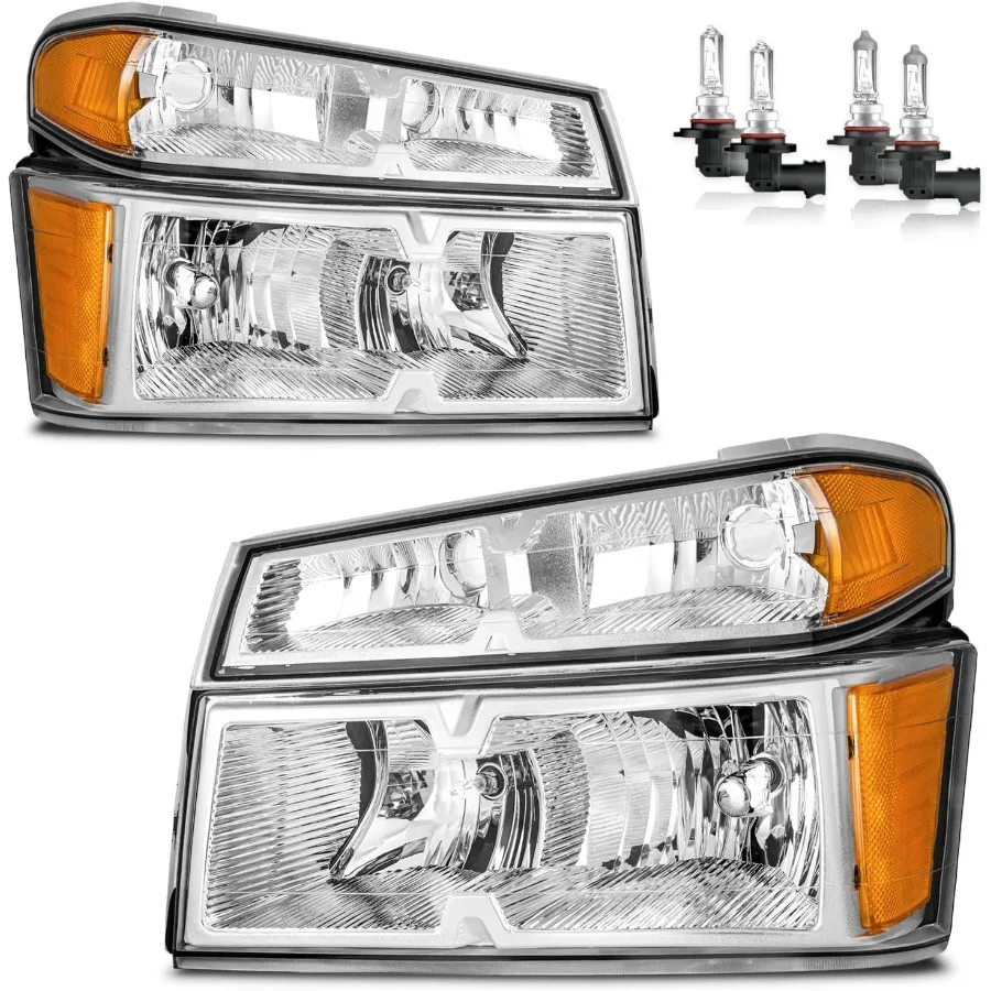 

Headlights Assembly for 20042012 Chevy Colorado and GMC Canyon 20062008 Isuzu ISeries with Enhanced Brightness and Durable Desi