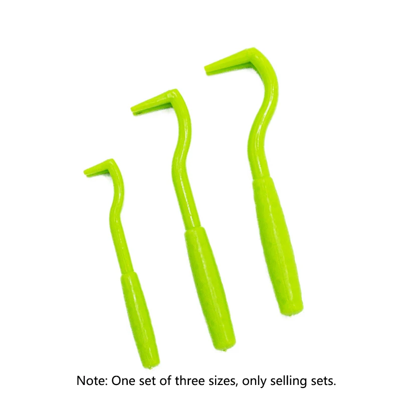 3 Pack Pet Flea Tick Remover Hook Tweezers Set, Tick Puller Removal Tool for Dogs And Cats view 3