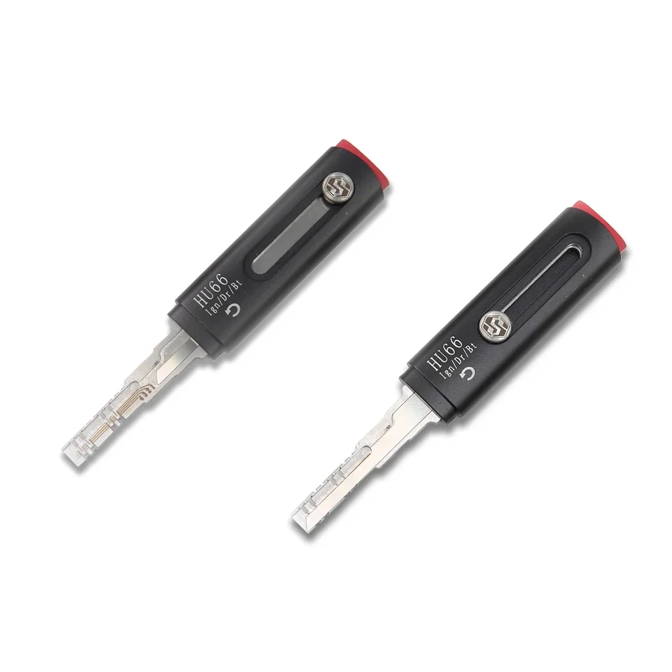 

【Best-selling】Original Super Quick Tool HU66 2.0 Pro Twist Decoder Locksmith Supplies Hardware with Handle