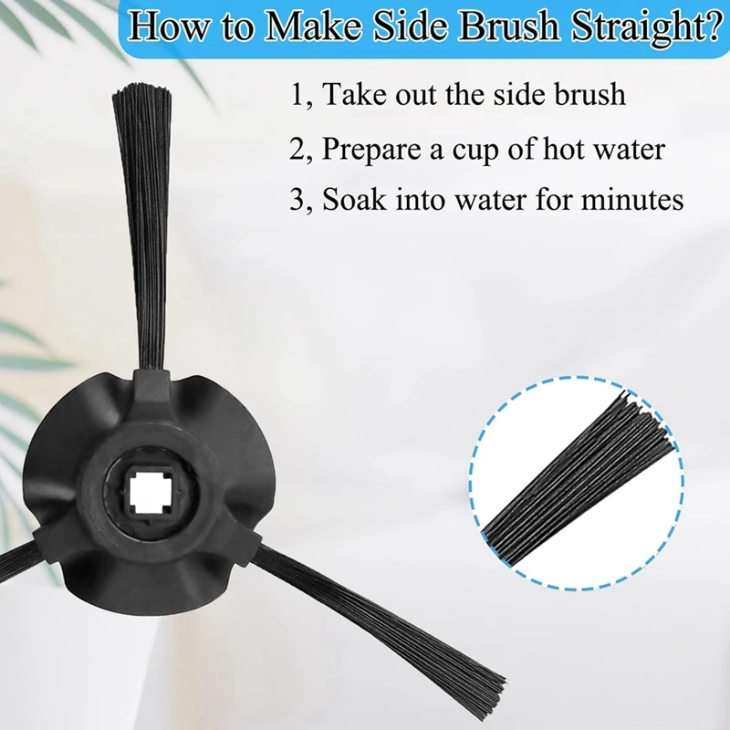 TOP Side Brush For Shark RV2310, RV2310AE, AV2310, AV2310AE, RV2300, RV2300S, RV2320S, UR2350AE Robot Vacuum Cleaner Parts