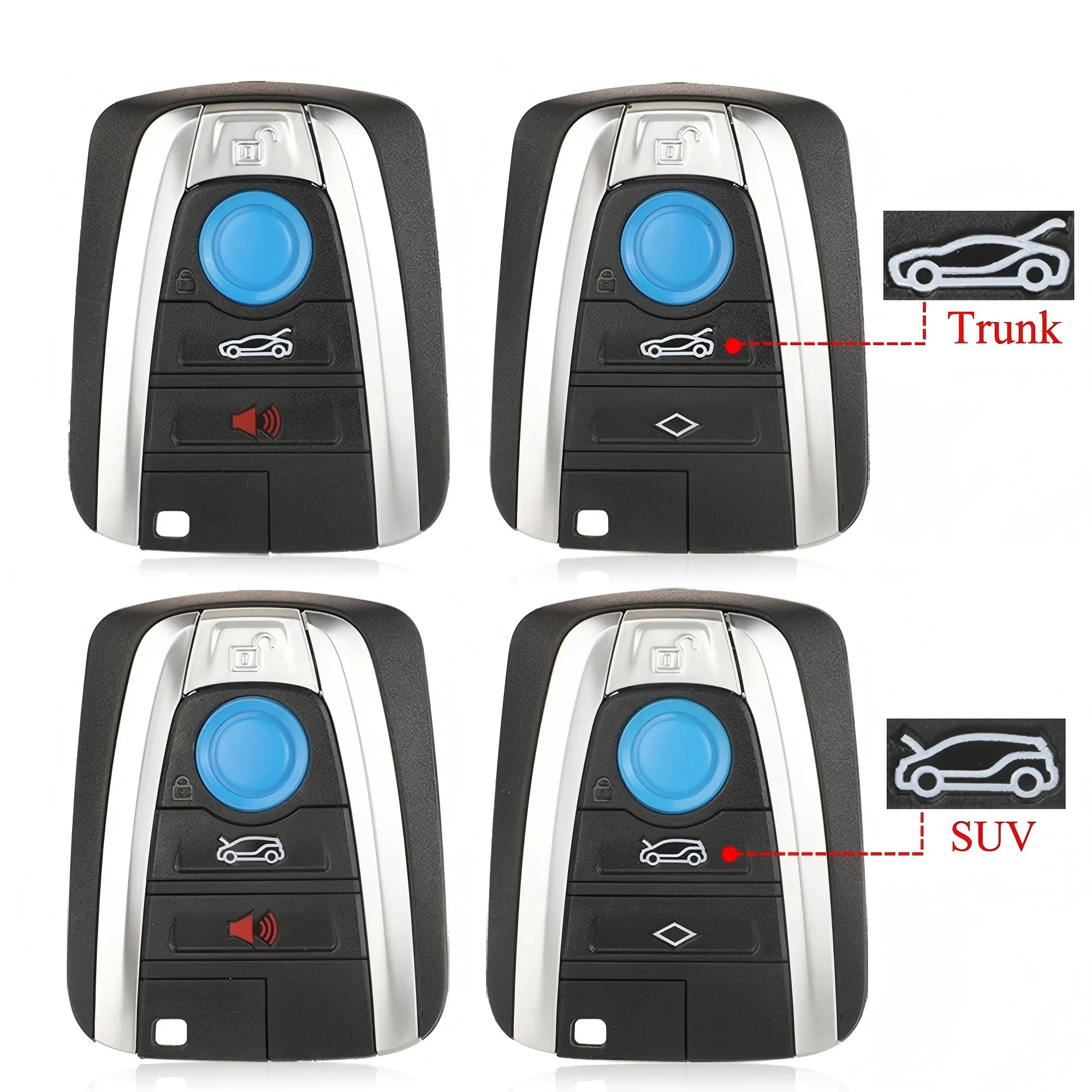 

Сменный чехол для смарт-автомобильного ключа с дистанционным управлением для BMW i3 i8 серии 2014 2015 2016 2017, автомобильные аксессуары, смарт-ключ