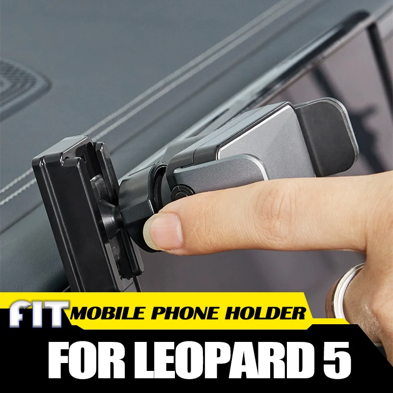 

Auto Mobile Phone Holder Suitable for BYD Leopard 5 Leopard 8 Dedicated Screen Fixed Phone Holder Base Navigation Accessories
