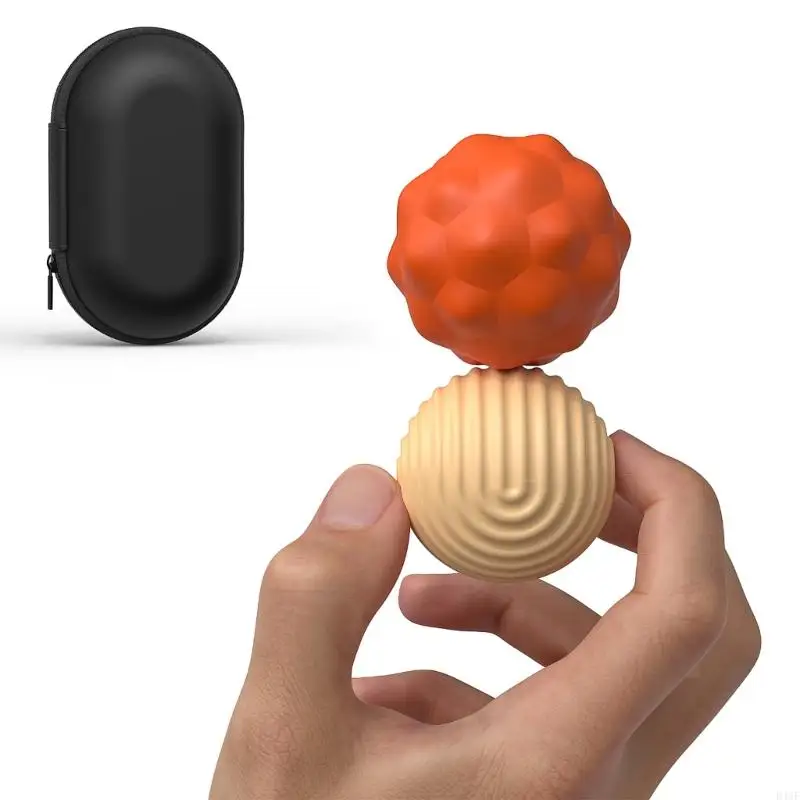 Weiche Silikon -sensorische Kugeln mit magnetischen Merkmalen für Kinder Alter von 3+ beruhigen