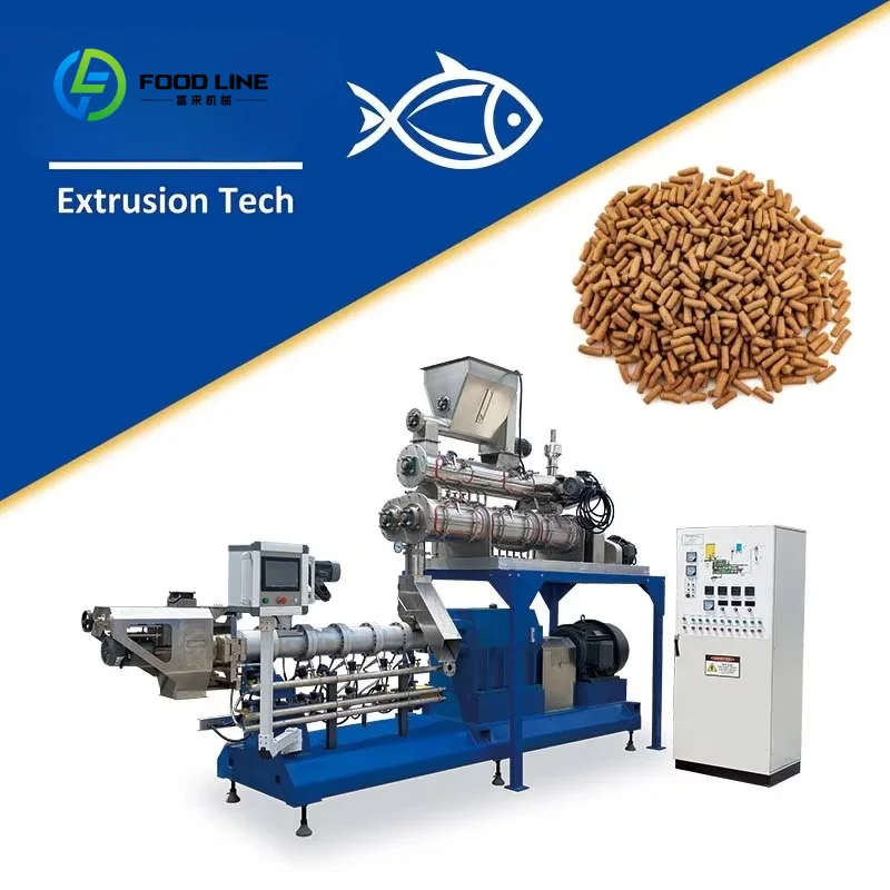 Customized Floating Fish Feed Extruder Machine Extruder for Fish Food Floating Fish Feed Pellet Machine