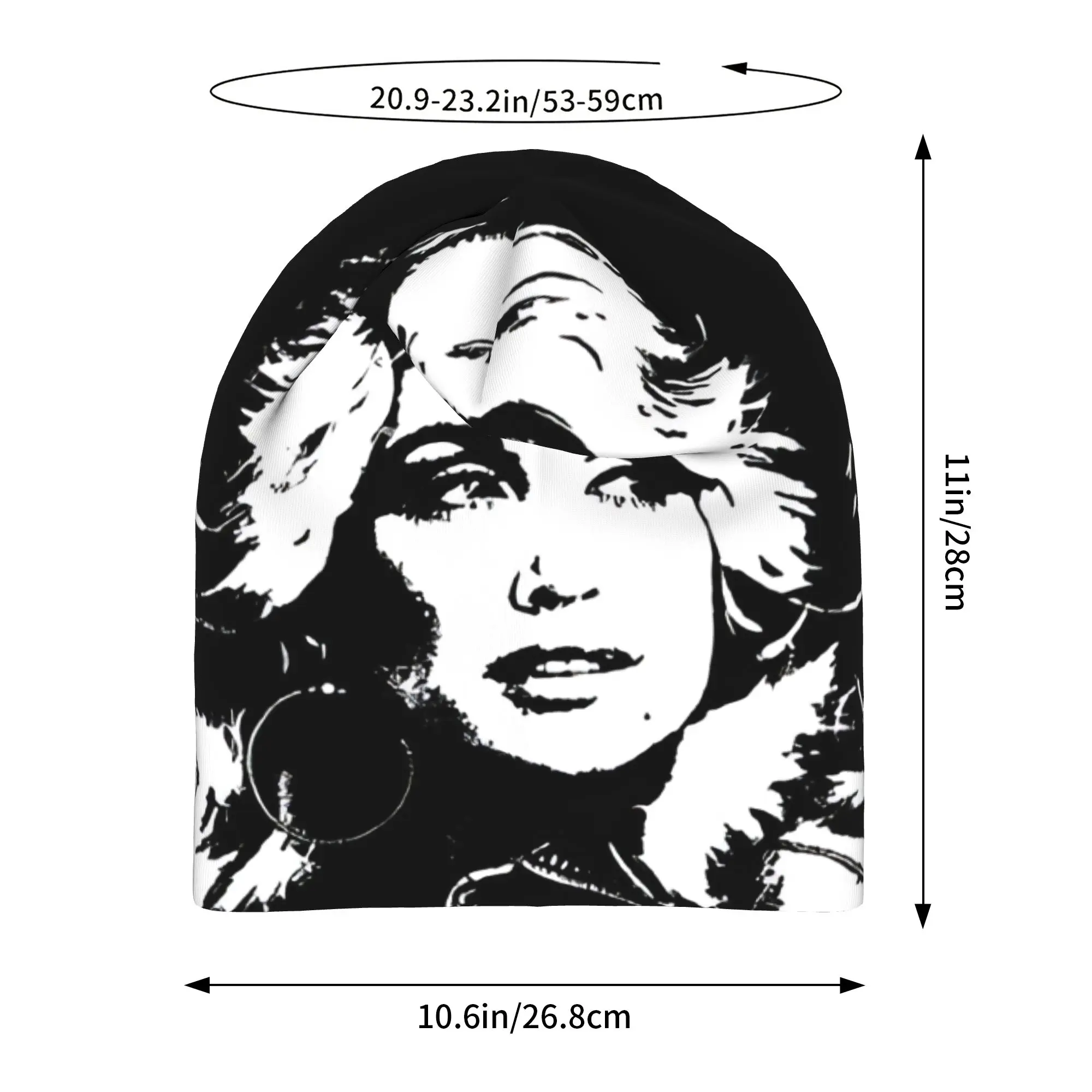 Gorros   Fashion Hats Dolly Parton  Country Thin Hat Bonnet Special Skullies Beanies Caps Men Women's Earmuffs