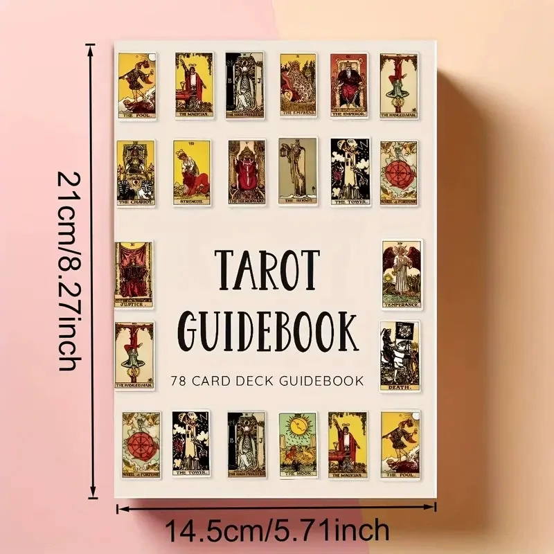 Bild 3: TAROT GUIDEBOOK 78-KARTE DECK GUIDEBOOK: Ein Leitfaden zum psychischen Tarot-Lesebuch, englisches Buch