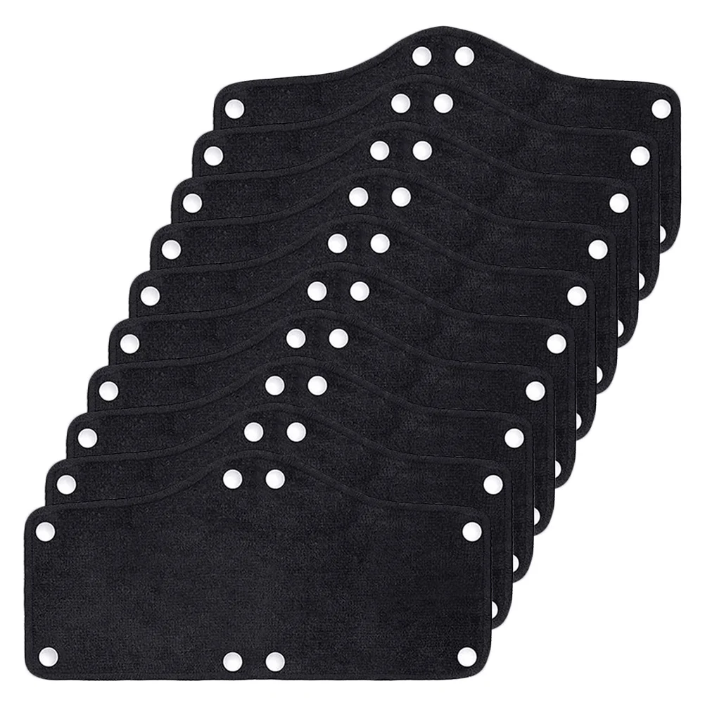 10 Pcs Hard Hat Sweatband for Racquet Hand Glue Polyester Bands Washable
