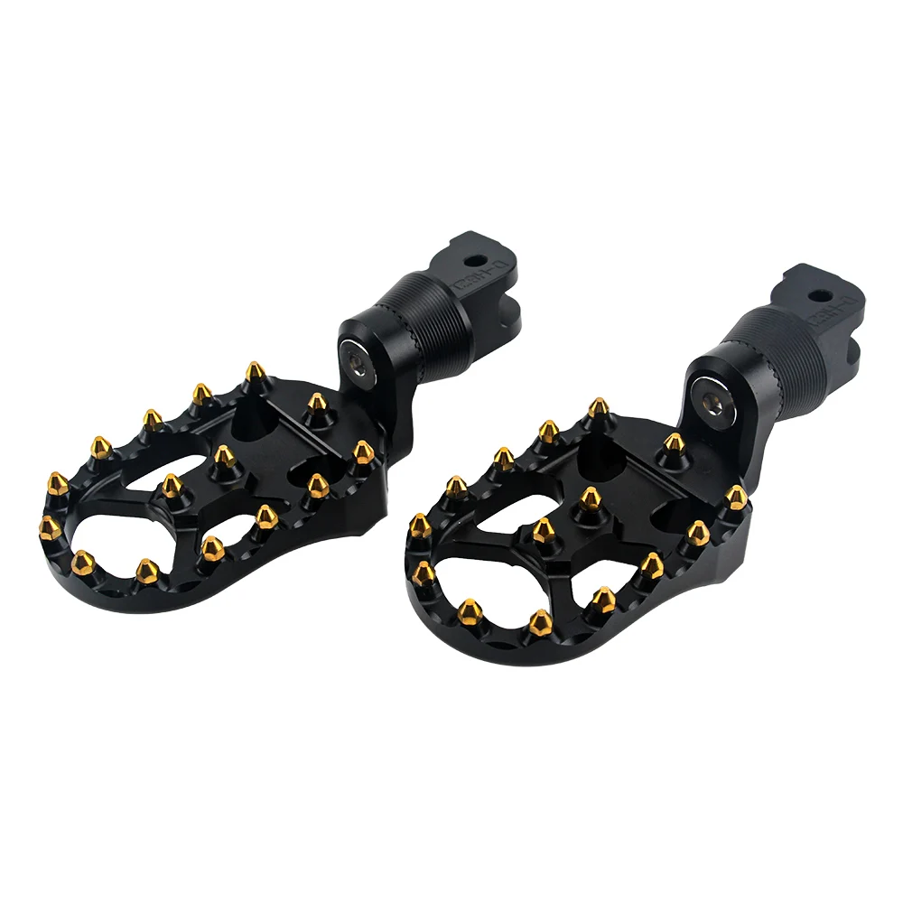 ل Ducati تشويش إذاعي 400 800 كامل خنق أيقونة الظلام 1100 سبورت برو دراجة نارية المضادة للانزلاق أوتاد القدم قابل للتعديل Footpegs مساند القدم #3