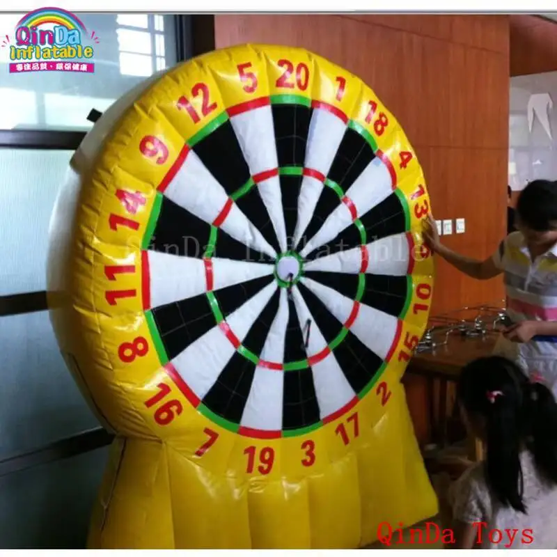 art Supply Giant Inflatable Games ,3 M Height Inflatable Dart Board For Shooting