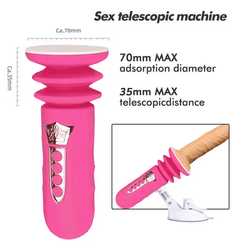 Automatic Sex Machine Pedestal for Dildo Vibrator Women Love Thrusting Retractable Masturbation Vaginal Toy Pumping Gun Sex Toys