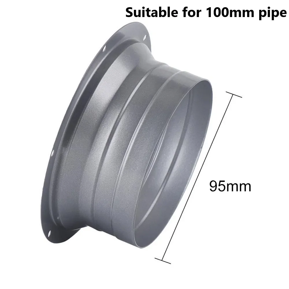 Flange Air Outlet Air Vent Ventilation 4-10inch Adapter Cooling System Hose Connector Round Pipe Durable.high Quality