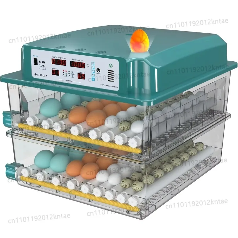 Highly Egg Incubator High Hatching Rate Automatic Watering Egg Turning Temperature Adjustment for Various Egg Types