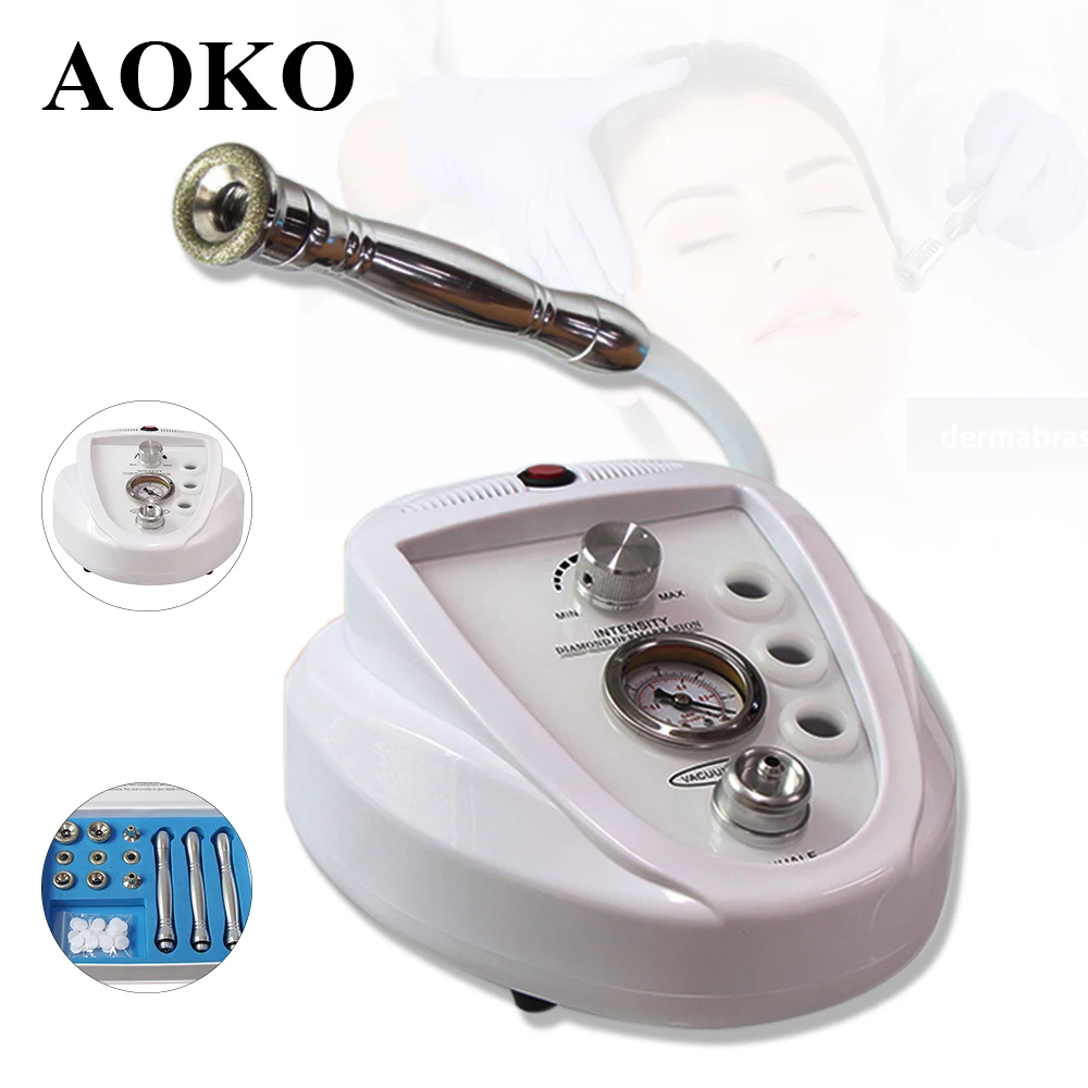 

New Diamond Microdermabrasion Machine Facial Peeling Blackheads Removal Anti aging 3 in 1 Professional Anti-wrinkle Machine