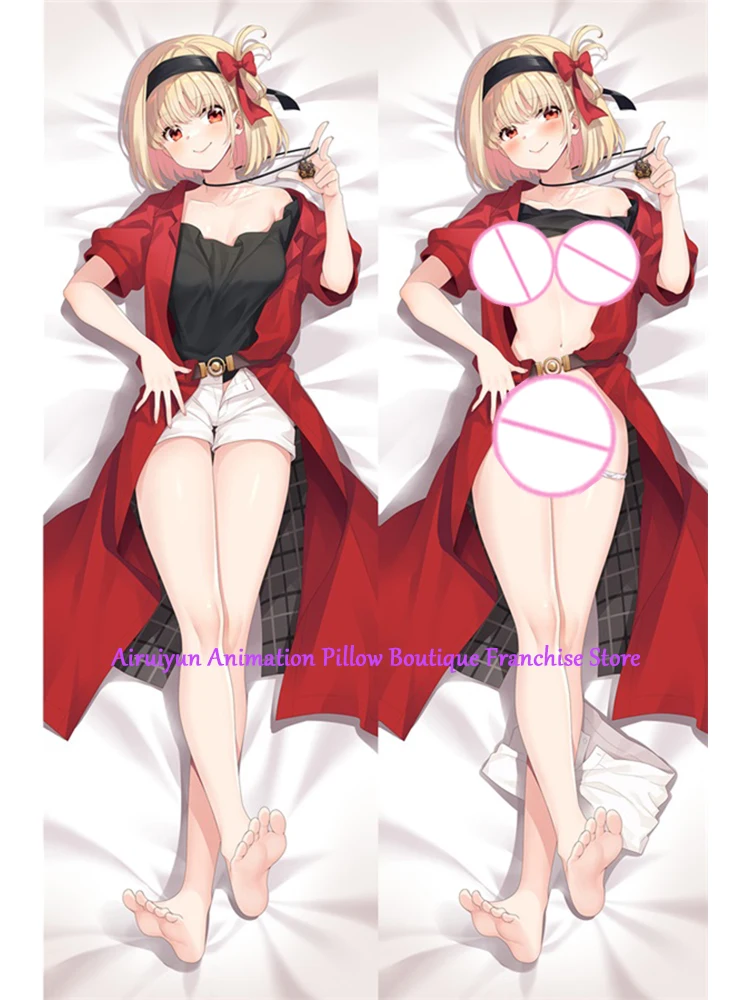 

Anime Dakimakura Pillow Case Nishikigi Chisato Sexy and Busty Beautiful Girl Double-Sided Halloween Decoration