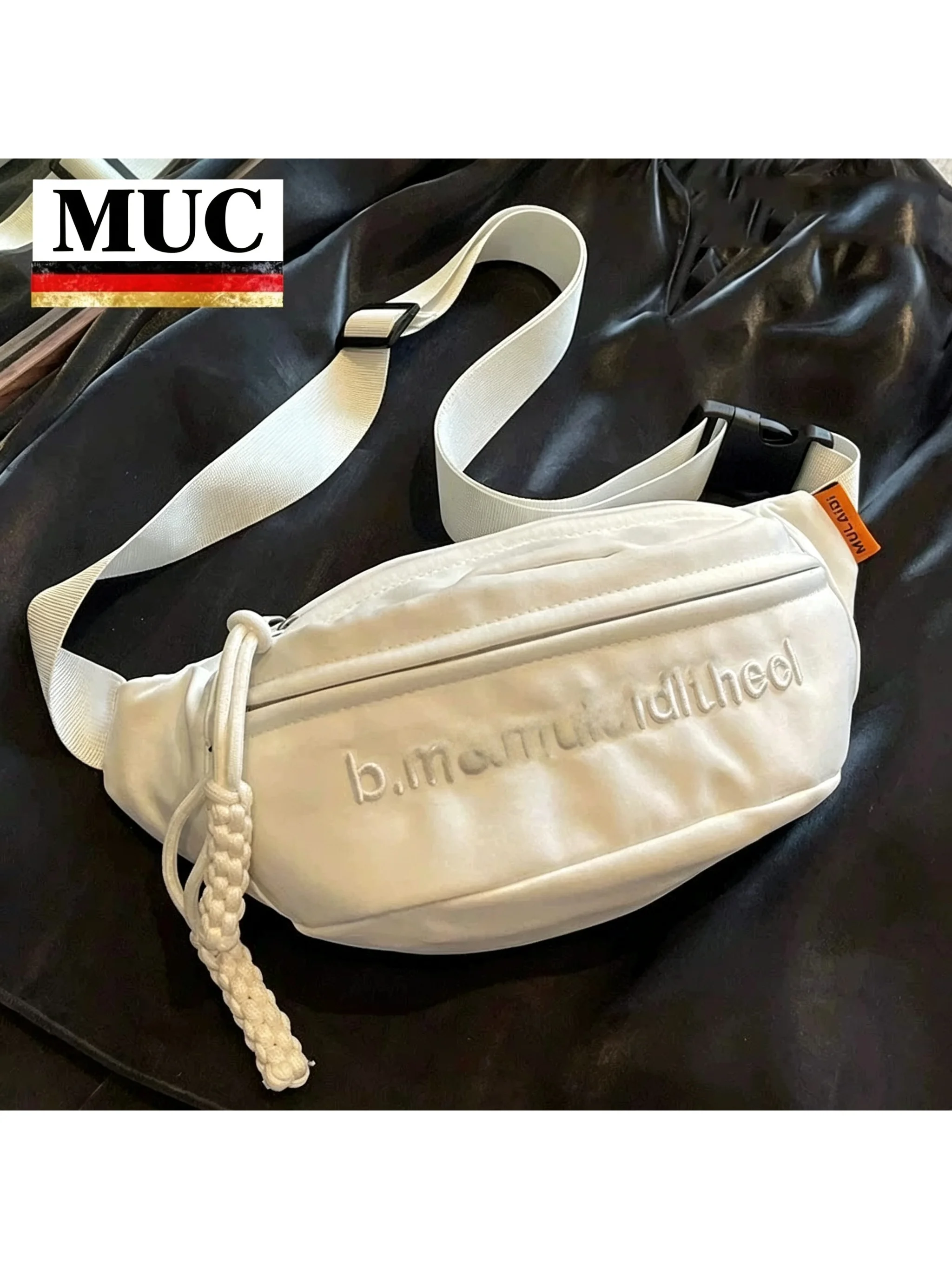 2026-new-sporty-unisex-crossbody-cycling-chest-bag-small-leisure-satchel-waist-bag-casual-nylon-fabric-large-size-dumpling-shape