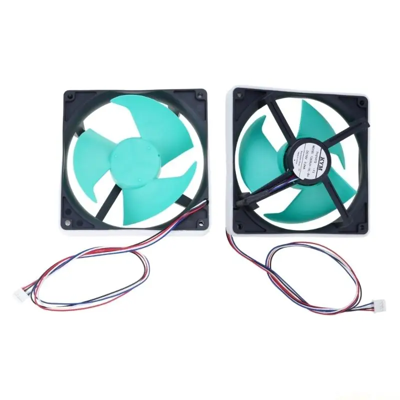 D0AB DC15V 0.24A Brushless Cooling Fan High Efficiency Quiet Condenser Fan Motor Assembly Replacement Part For Refrigerators