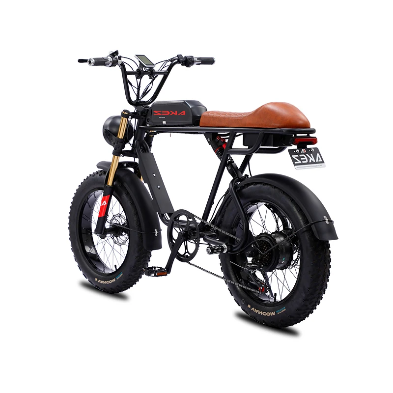 

Wholesale Electric Bike 750W 500W 48V Full Suspension High Speed Ebike Fat Tire Dirt Bike Electric Bicycle for Adults
